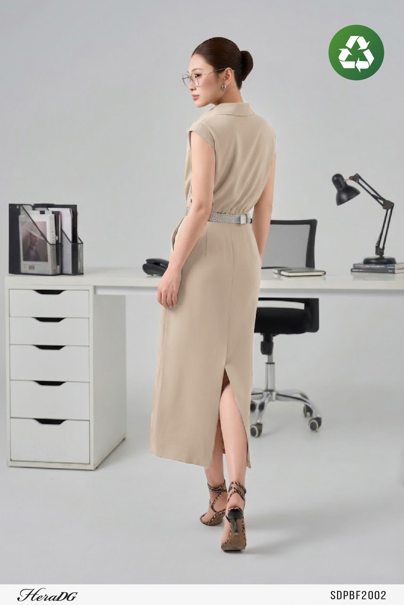 Ảnh của Đầm giả set vai chờm